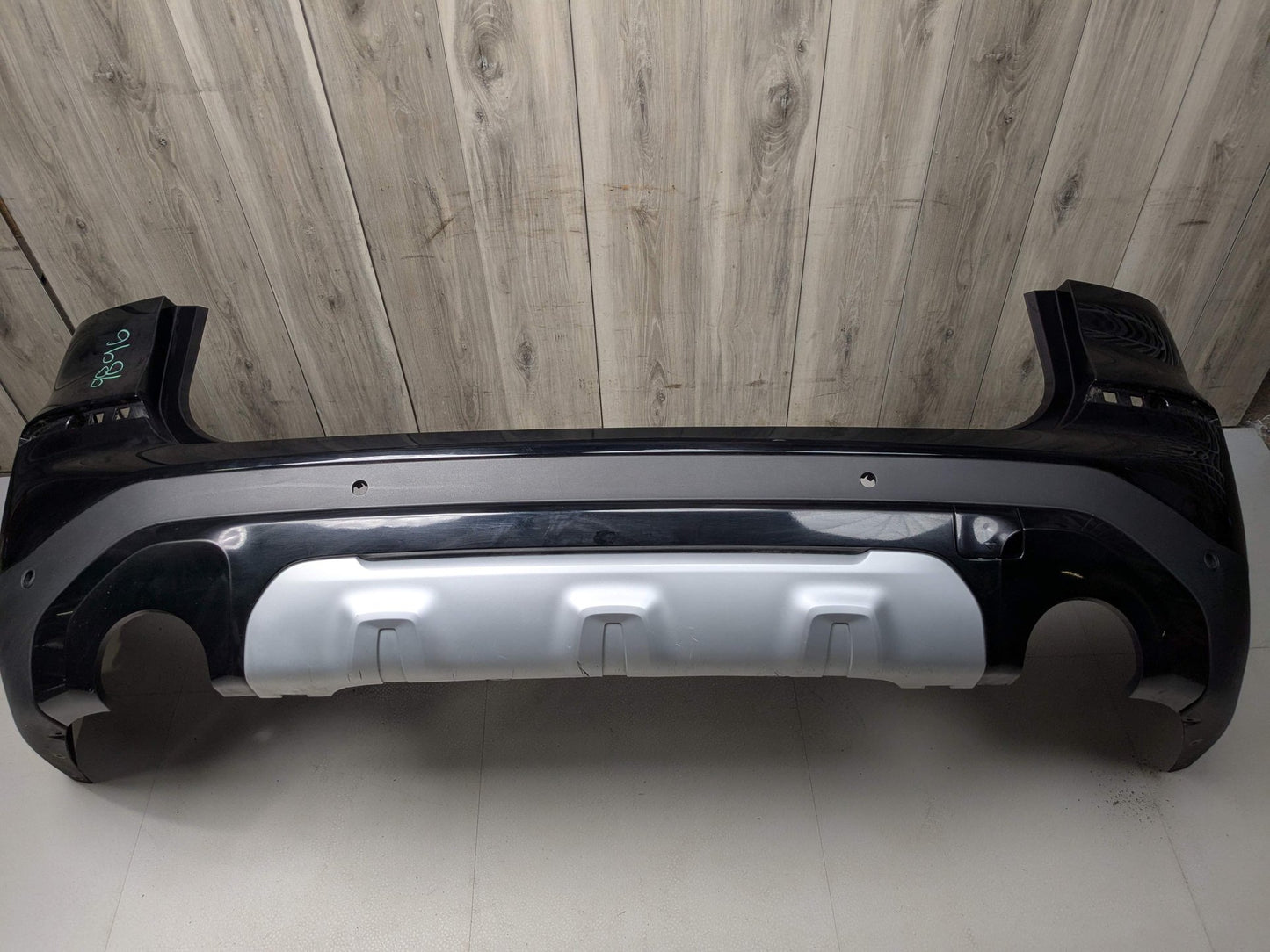 2019 BMW X3 G01 Rear Bumper Cover Black SCHWARZ II (668)