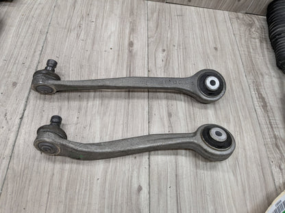 13-17 OEM AUDI A5 S5 Front Left Driver Upper Lower Control Arms w Tie Rod SET