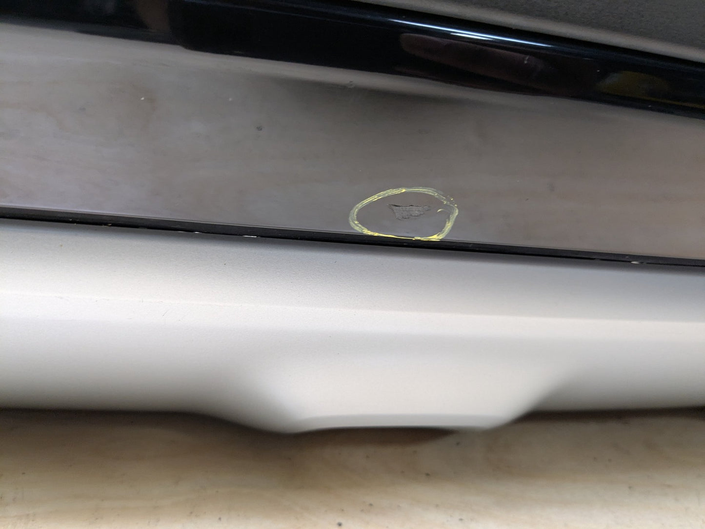 18-21 OEM BMW G01 X3 30i 30iX X LINE Rear Bumper Cover Panel w/ Diffuser Black SCHWARZ II (668)