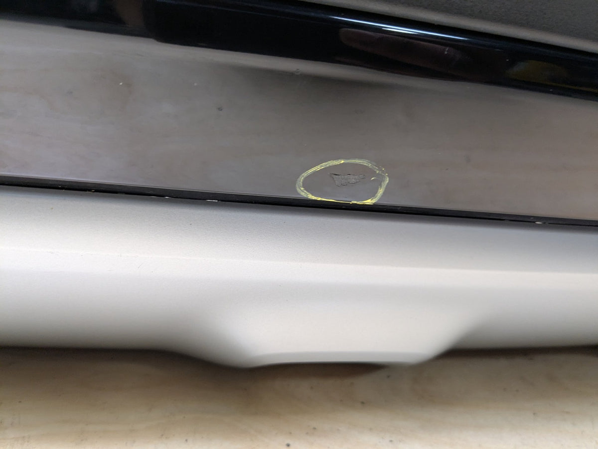 2018 BMW X3 G01 Rear Bumper Cover Black SCHWARZ II (668)