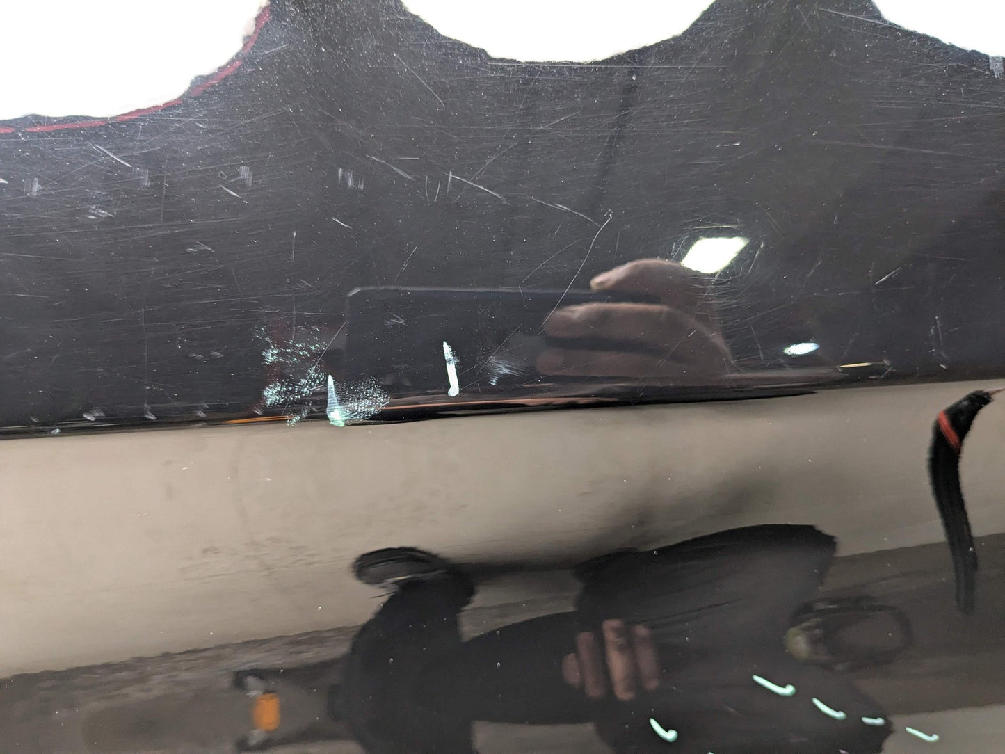 15-19 OEM BMW F16 X6 F86 X6M Front Left Driver Door Shell Panel Black 668 Black SCHWARZ II (668)