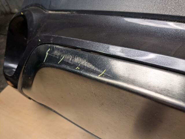 *15-19 OEM BMW F16 X6 Engine N55 Rear Bumper Cover Panel Assembly Gray A90 SOPHISTOGRAU BRILLANTEFFEKT METALLI (A90)