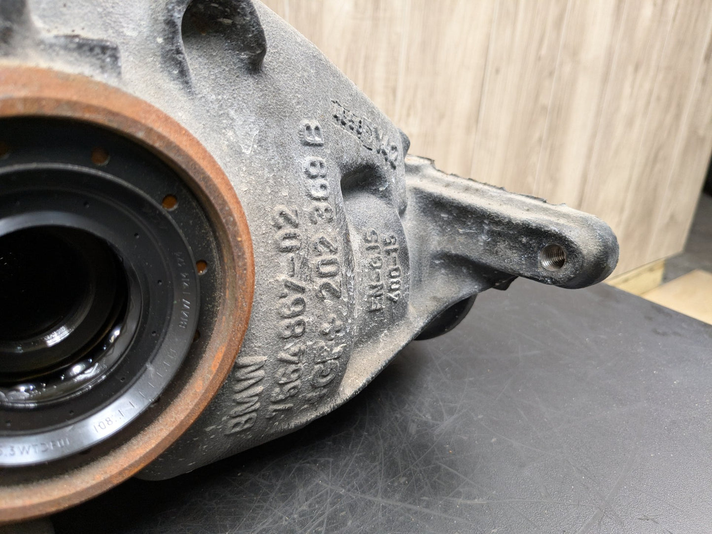 2016 BMW X3 Rear Axle Carrier Differential 57377k 8658462