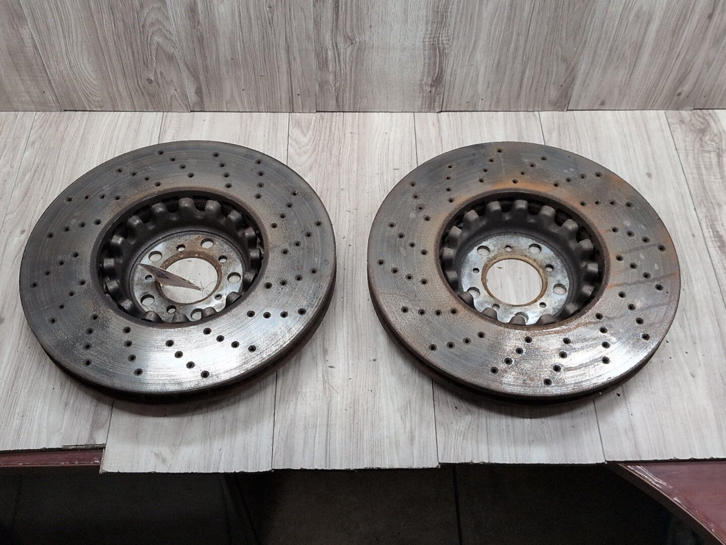 2017 BMW X6 F86- Front Left Right Brake Disc Rotors SET