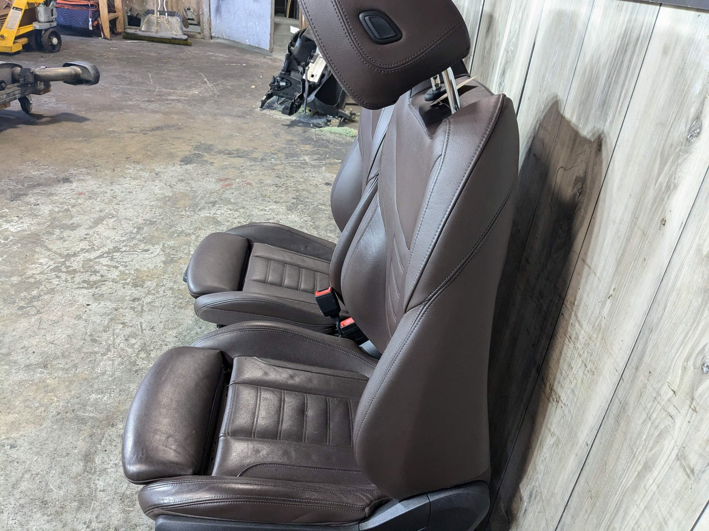 2019 BMW X3 G01 Front Left Driver Right Passenger Seat Assemblys SET Brown