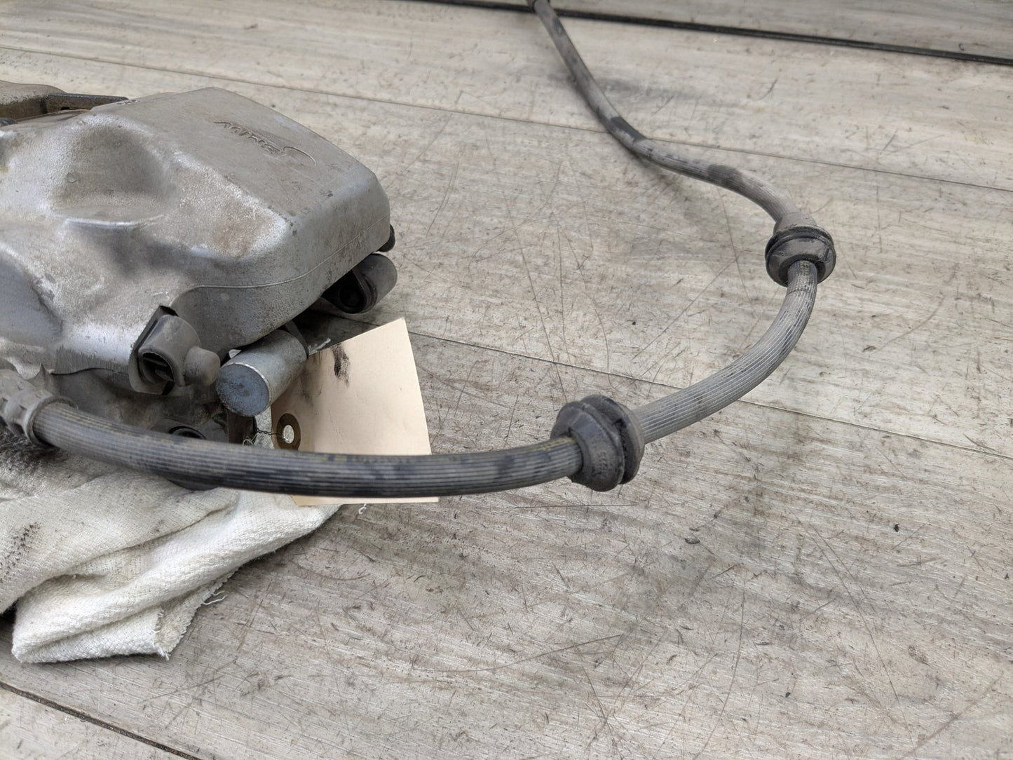17-20 OEM BMW G11 G12 G30 540 740 750 Front Left Driver Brake Caliper Gray