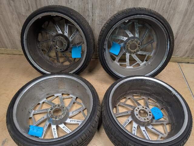 07-13 2CRAVE BMW E70 X5 Wheels Rims NO.36 22x9.0J ET:38 Chrome Finish SET