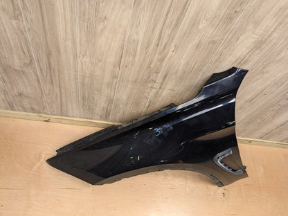 15-18 OEM BMW F86 X6M Front Left Driver Side Fender Panel Black 416 CARBONSCHWARZ METALLIC (416)
