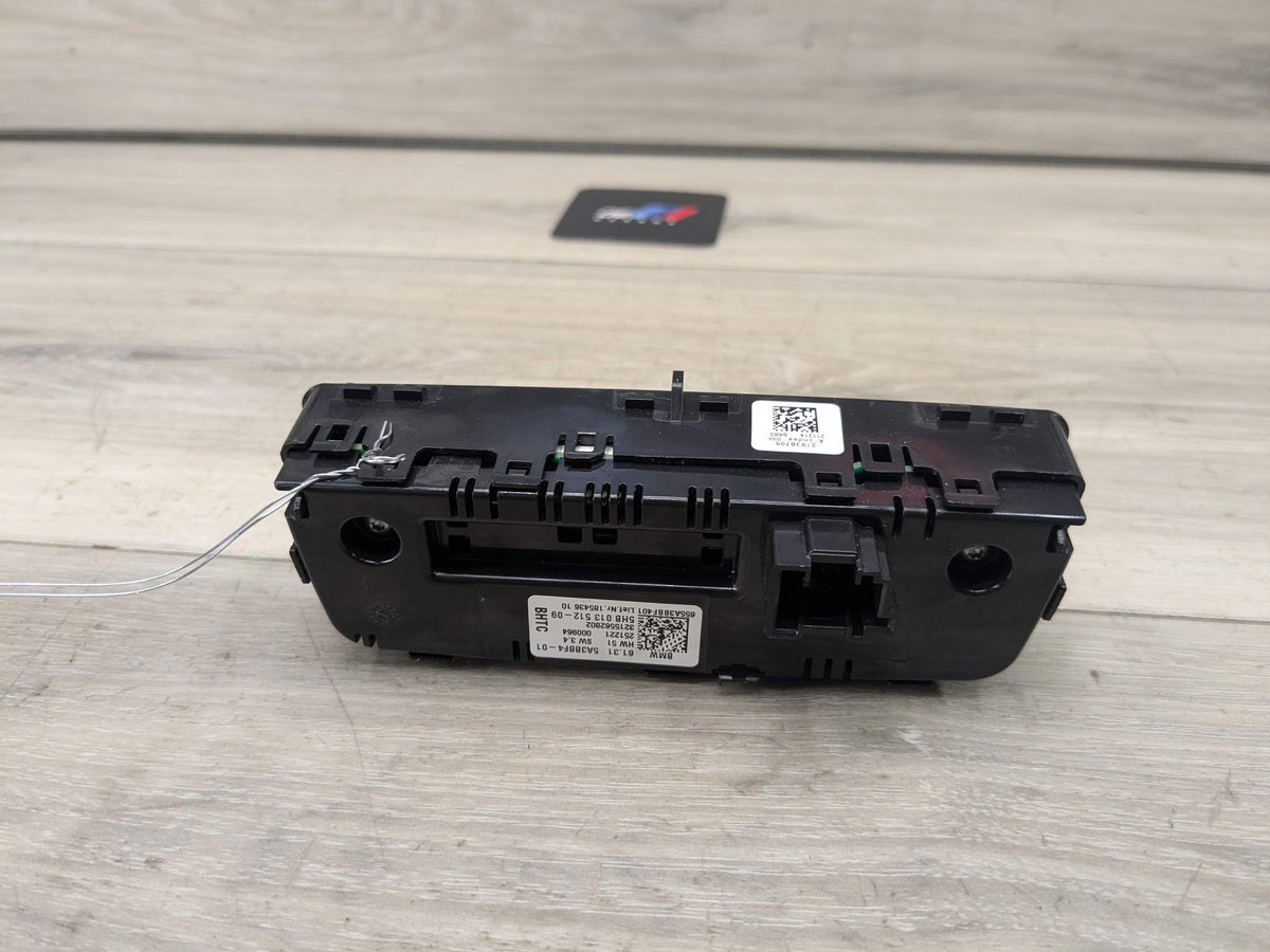 19-25 OEM BMW G20 G22 G23 G26 G42 AC Rear Heater Climate Control Switch Panel