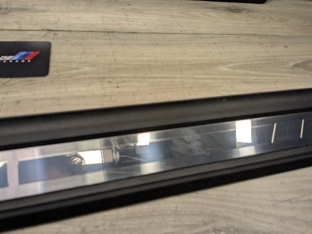 19-24 OEM BMW G23 M SPORT Front Left Right Door Sill Plate Molding Trim PAIR