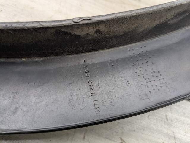 2016 BMW X3 F25 Rear Left Driver Fender Flare Arch Trim Molding 7210083