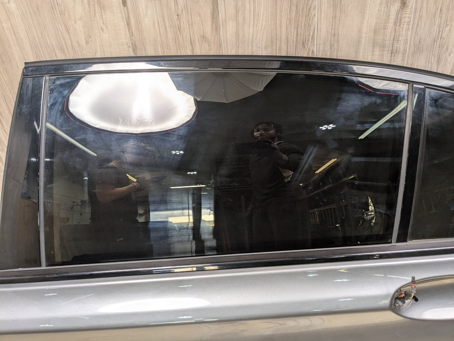 16-22 OEM BMW G11 G12 740 750 M760 Rear Left Driver Door Shell Panel Gray C26 MAGELLANGRAU METALLIC (C26)