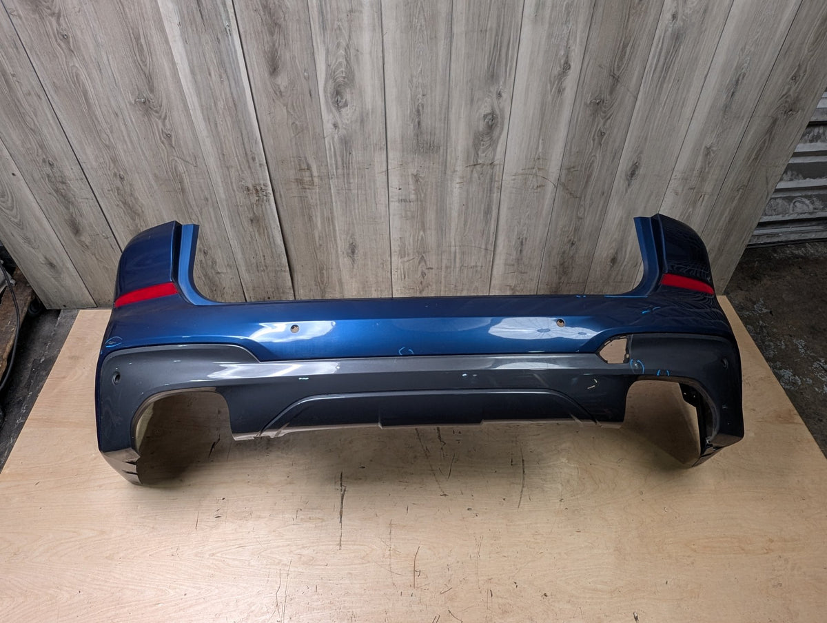 2018-2024 BMW X3 G01 Rear Bumper Cover Blue C1M