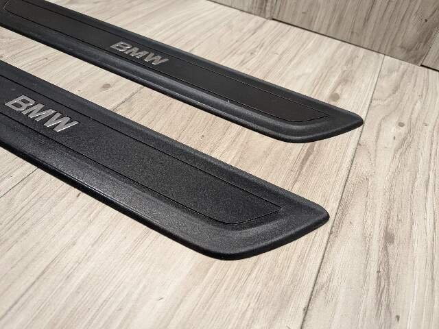 OEM BMW F25 F26 X3 X4 Front Left Right Door Sill Cover Trim Kick Plates SET
