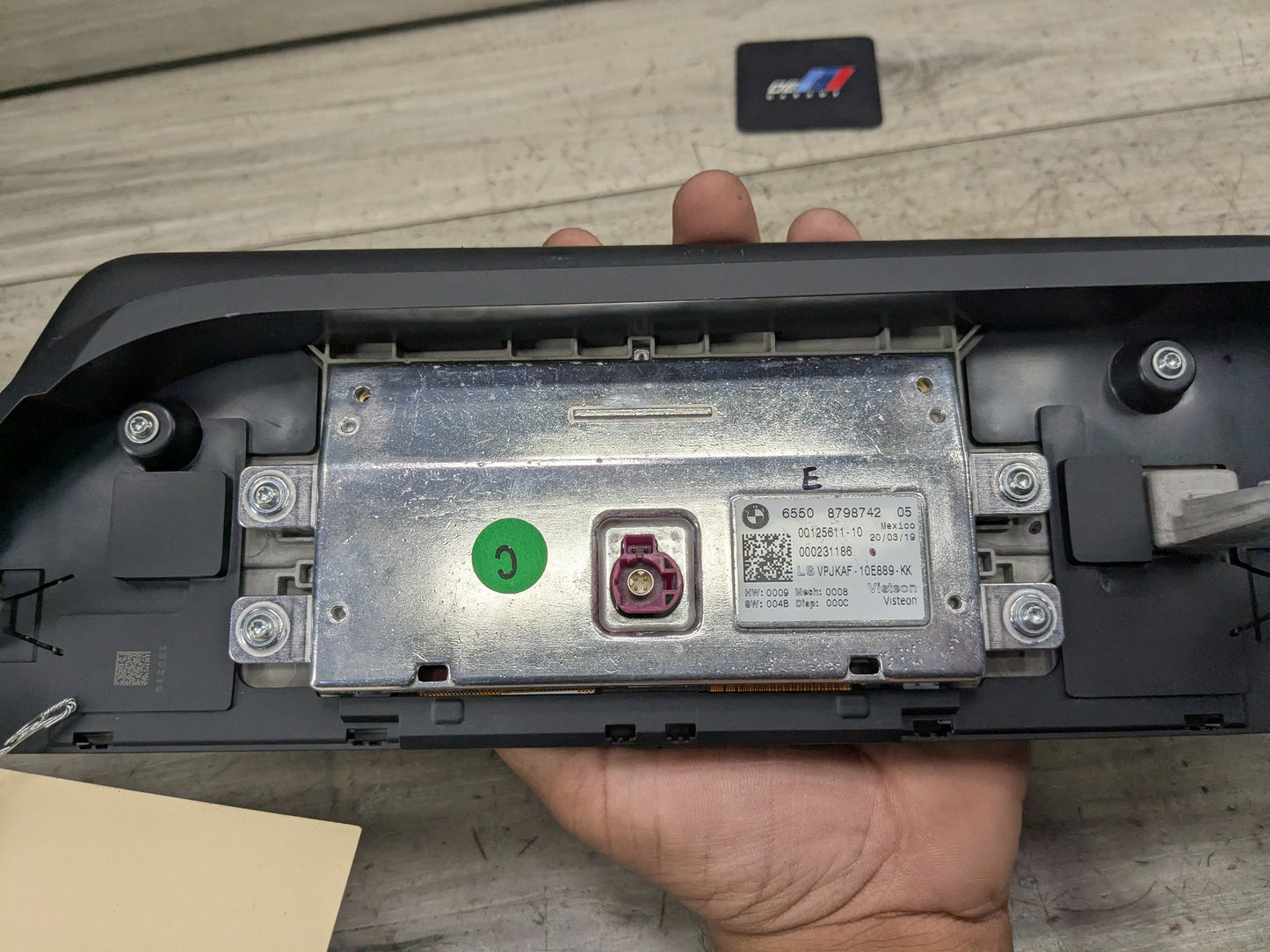 Monitor Display Screen *NOTE* 19-21 OEM BMW G20 330 M340 Center Display NBT Navigation Screen Monitor