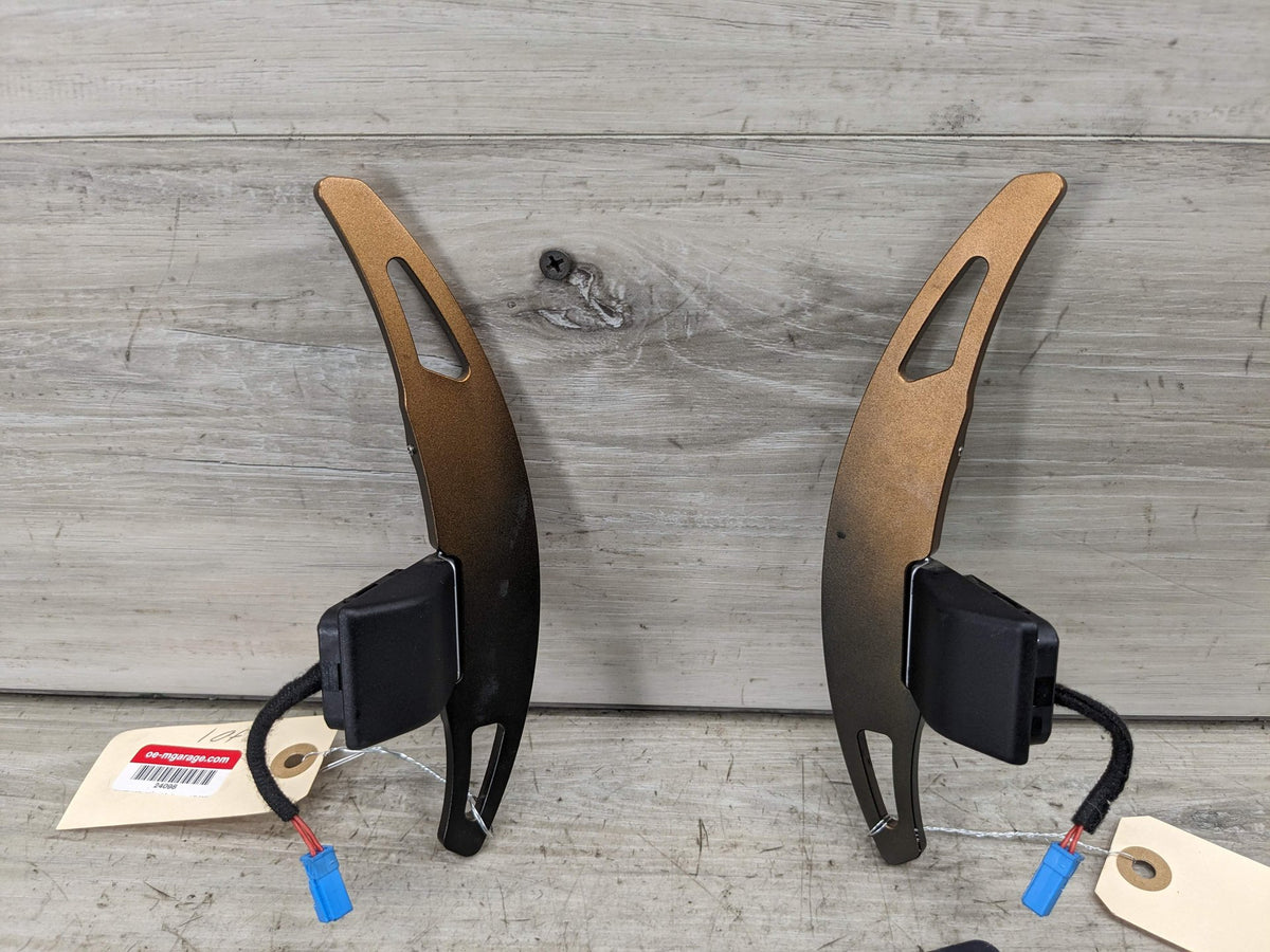 OEM BMW F80 F82 F83 M2 M3 M4 Steering Wheel Left Right Paddle Shifter Plus Minus