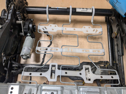 2014 BMW 320i F30 Front Right Passenger Seat Lower Track Frame Assembly 7243530