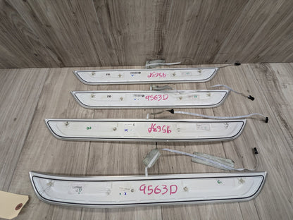 16-19 OEM BMW G11 G12 OEM Door Sills M Trim Illuminated Entry Panels Kit SET*
