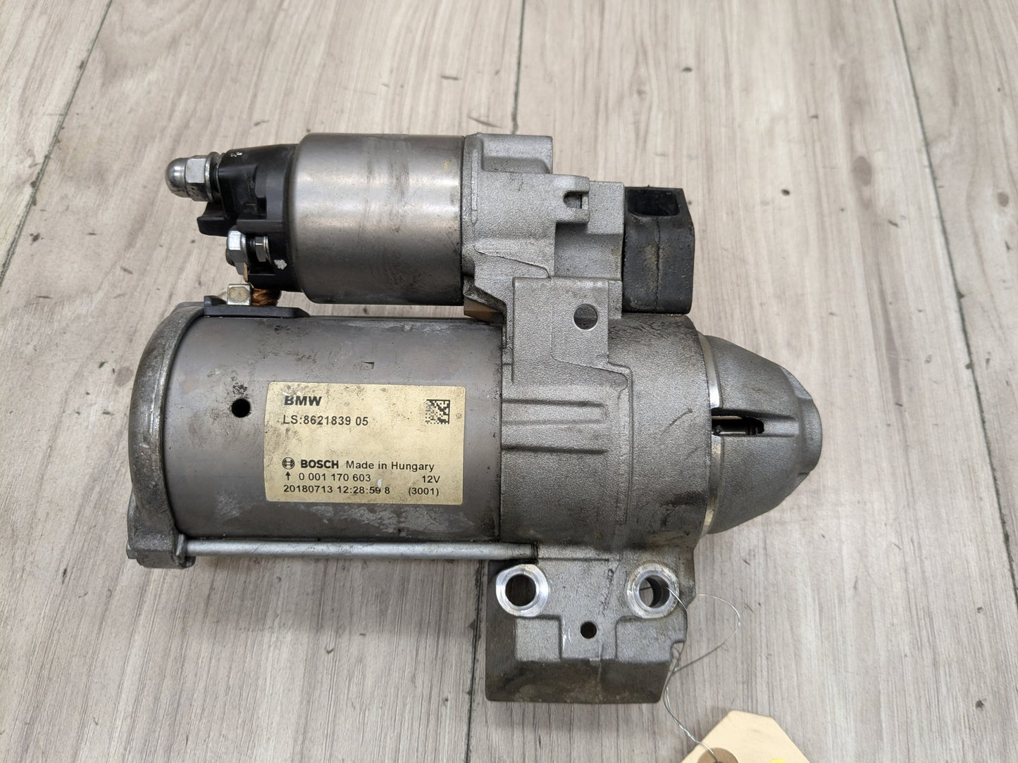 16-21 OEM BMW F22 F30 F32 F33 F36 G01 G30 330 430 530 Engine B46 Starter Motor