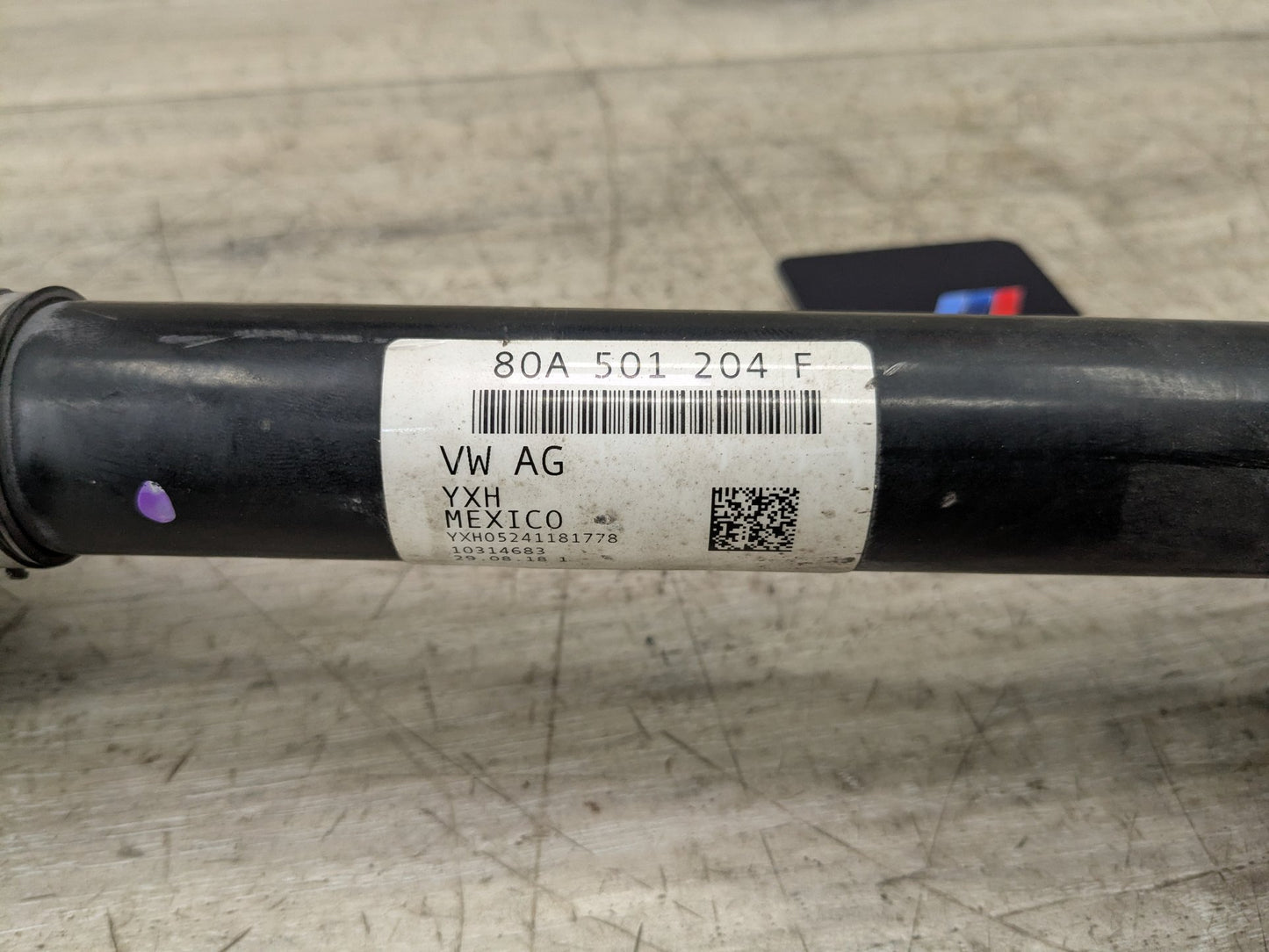 18-24 OEM AUDI Q5 SQ5 Rear Right Passenger Side Half Shaft Output CV Axle