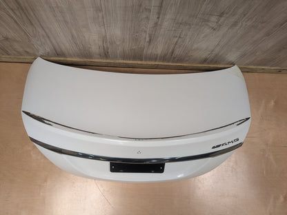 OEM MERCEDES W205 C300 C400 C43 C63 Rear Trunk Lid Panel Deck Shell White 149 149 (Polar white- Standard finish)
