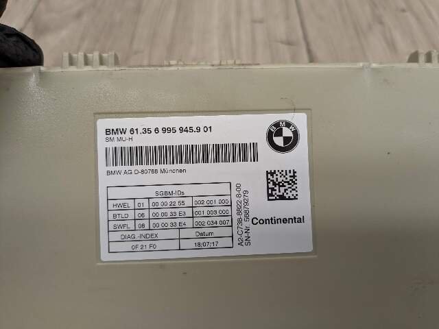 Pre-LCI OEM BMW F90 G01 G02 G12 G30 X3 X4 Front Left Right Seat Module