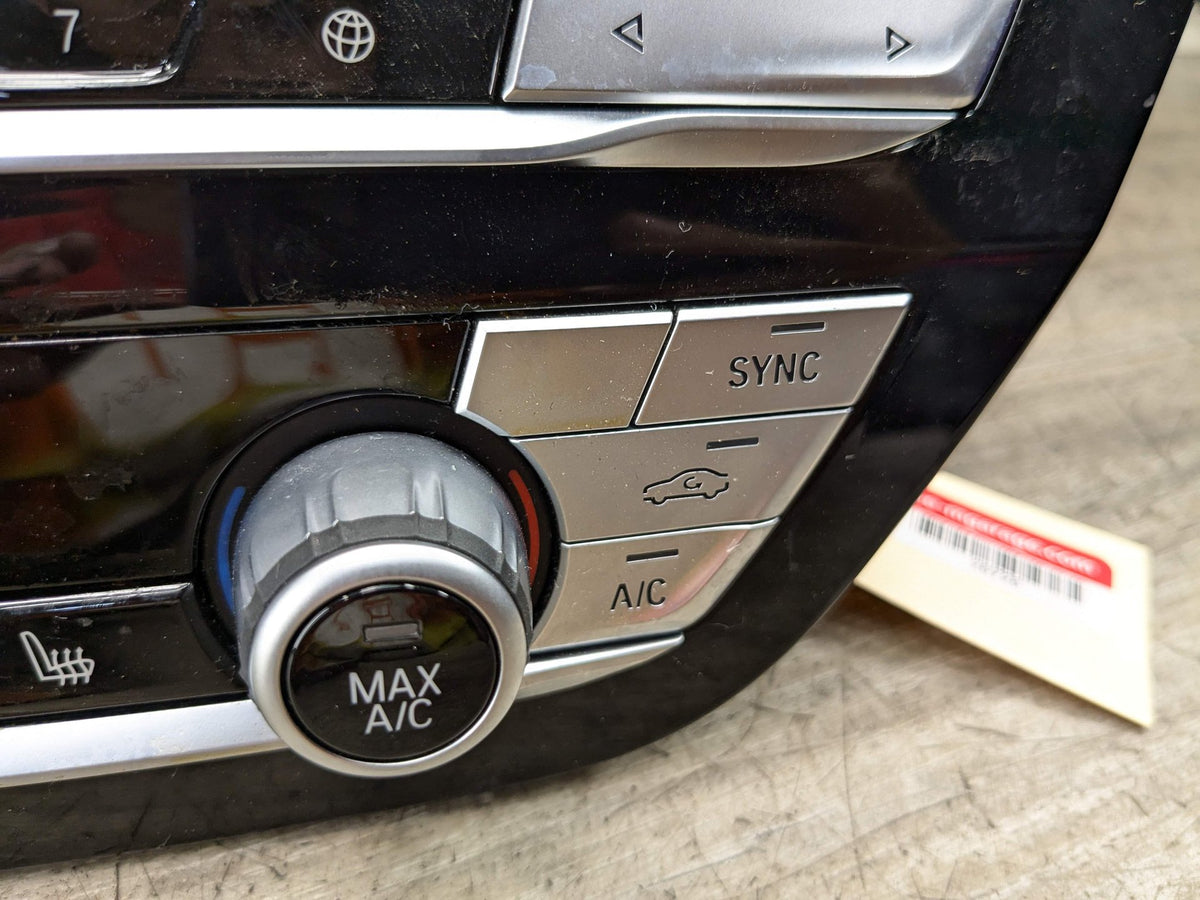 OEM BMW G01 F97 X3 X3M AC Switch Heater Climate Control Panel Radio Media Button