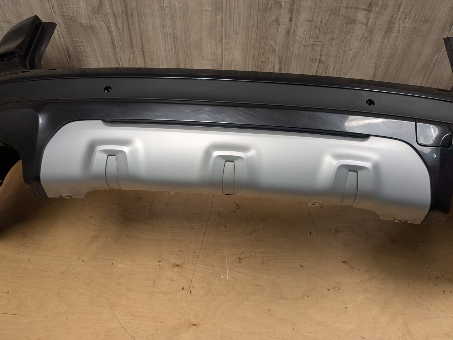 18-21 OEM BMW G01 X3 30i 30iX X LINE Rear Bumper Cover Panel w/ Diffuser Gray SOPHISTOGRAU BRILLANTEFFEKT METALLI (A90)