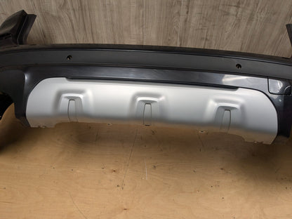 18-21 OEM BMW G01 X3 30i 30iX X LINE Rear Bumper Cover Panel w/ Diffuser Gray SOPHISTOGRAU BRILLANTEFFEKT METALLI (A90)