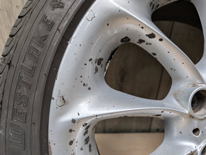 03-08 OEM BMW E85 Z4 Rim Wheel 17x8" ET:47 LA Wheel Turbine Style 106