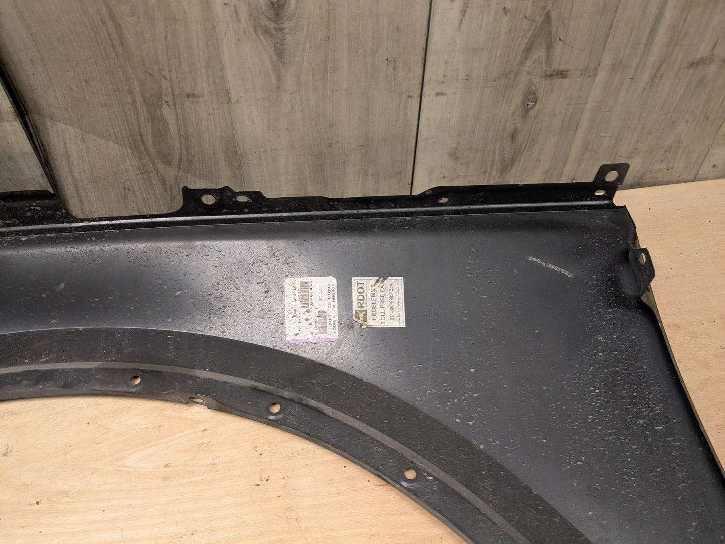 18-25 OEM AUDI Q5 SQ5 Front Right Passenger Fender Panel Black Black 0E/ Y9T