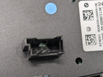 OEM BMW F15 F16 F85 F86 X5 X6 Headlight Switch Control Panel Light Module BLACK