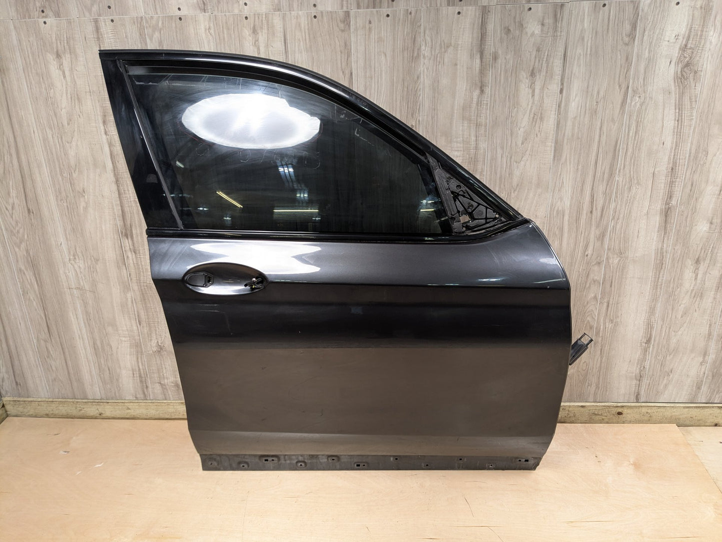 18-24 OEM BMW F97 G01 X3 X3M Front Right Passenger Door Shell Panel Gray A90 SOPHISTOGRAU BRILLANTEFFEKT METALLI (A90)