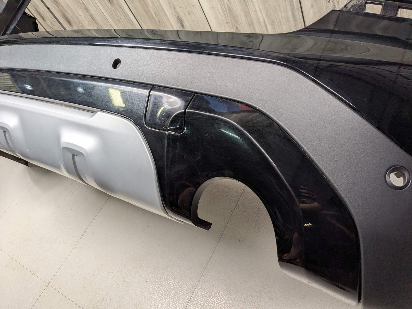 2019 BMW X3 G01 Rear Bumper Cover Black SCHWARZ II (668)