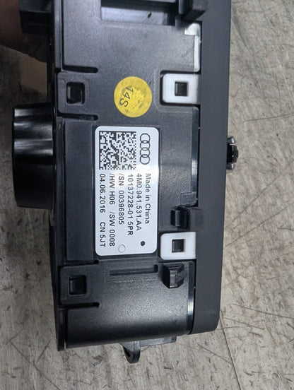 17-24 OEM AUDI A4 A5 Q5 Q7 RS5 S4 S5 SQ5 Headlight Control Switch Black