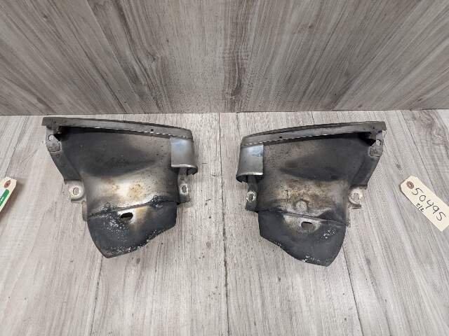 10-16 OEM Mercedes W212 E350 E550 Rear Left Right Side Exhaust Muffler Tips PAIR