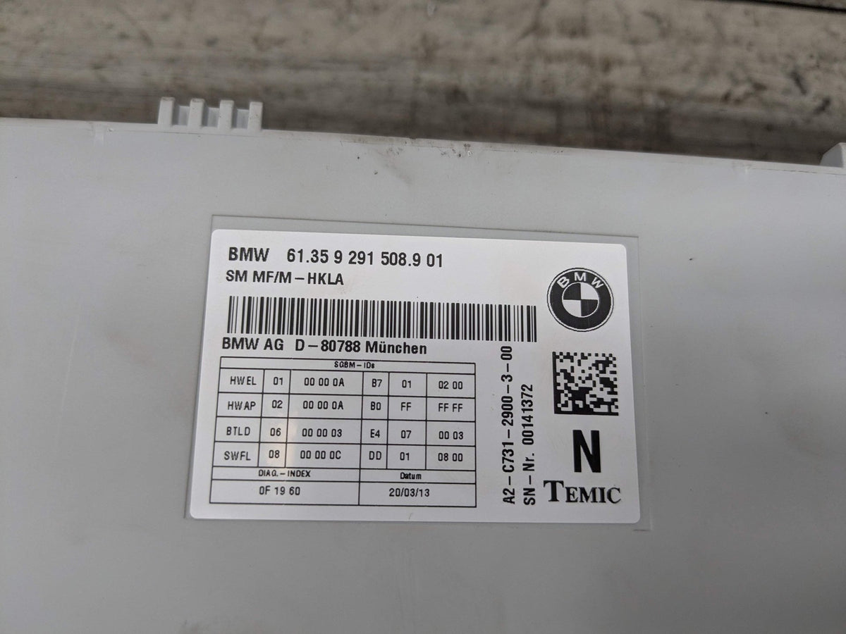 10-19 OEM BMW F30 F10 F12 F13 F01 F02 X3 X4 Left Right Seat Control Module