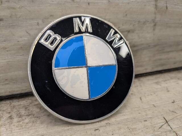 Genuine OEM BMW F39 F90 G20 G30 G80 M3 Bumper Hood Trunk Rear Round Emblem 74mm