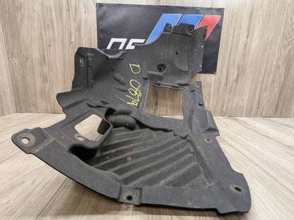 BMW Front Left Driver Wheel Fender Liner Splash Guard Intact!