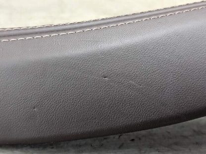17-20 OEM BMW G30  Interior Front Rear Left Right Door Pull Trim Armrests Brown Leather SET