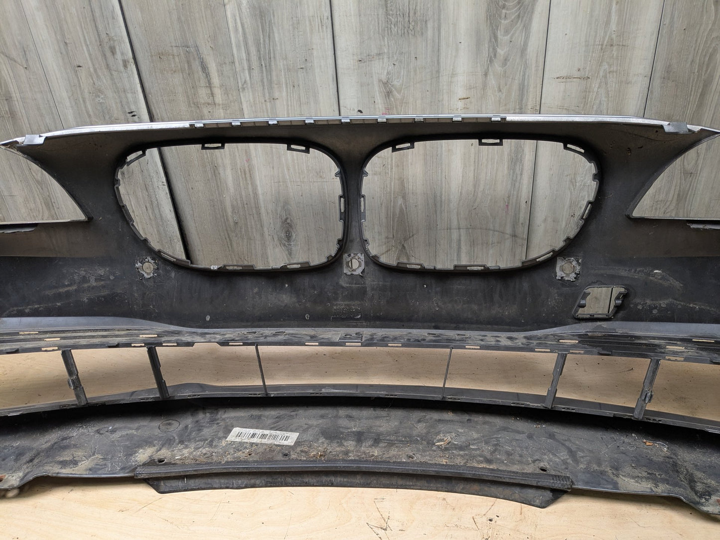 *DENT* 13-15 OEM BMW F01 F02 740 750 Front Bumper Cover Grey A52 SPACEGRAU METALLIC (A52)