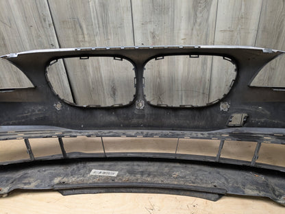 *DENT* 13-15 OEM BMW F01 F02 740 750 Front Bumper Cover Grey A52 SPACEGRAU METALLIC (A52)