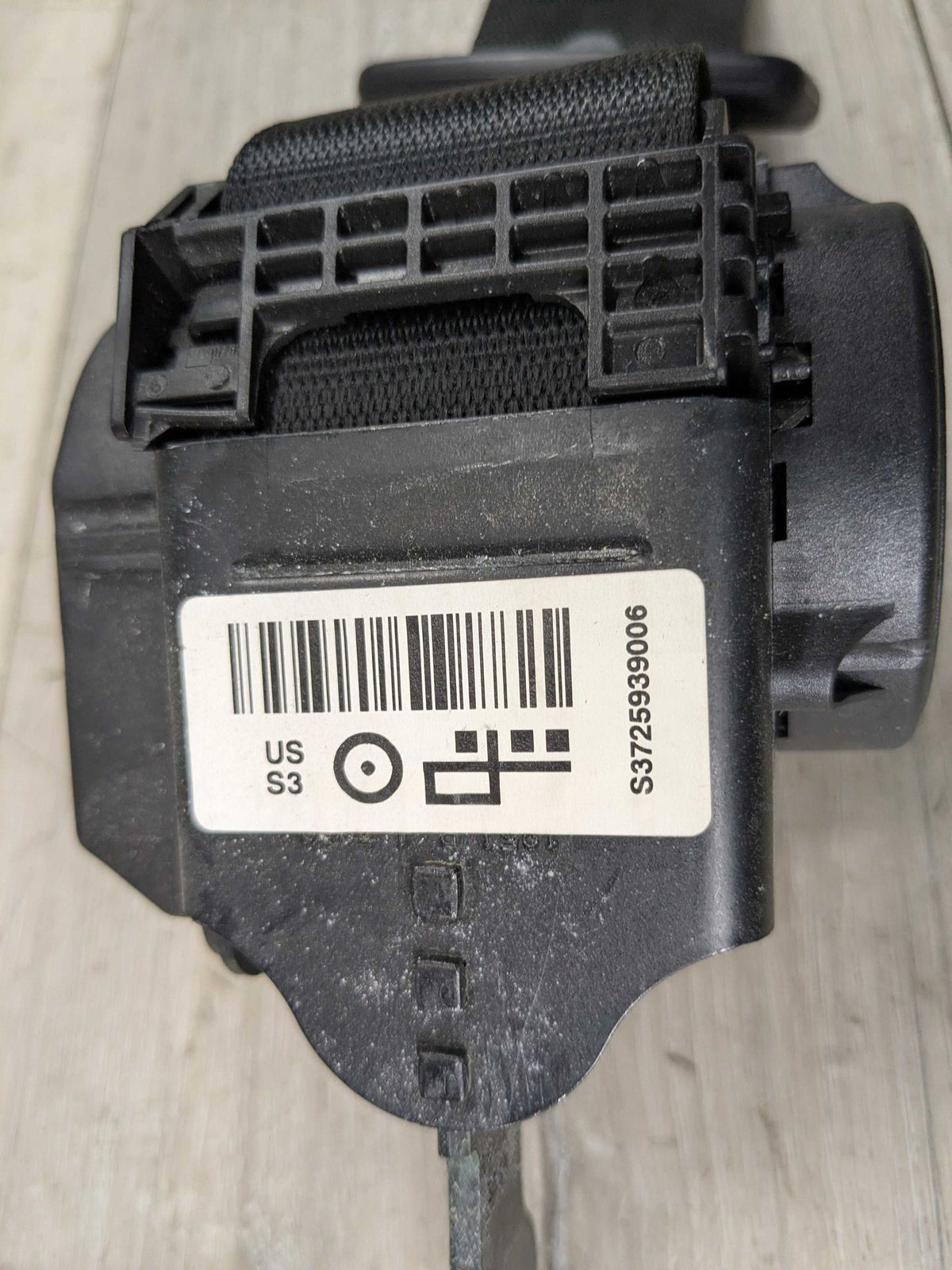 12-20 OEM BMW F30 F34 F80 M3 Rear Left Right Seat Belt Seatbelt Retractor Black