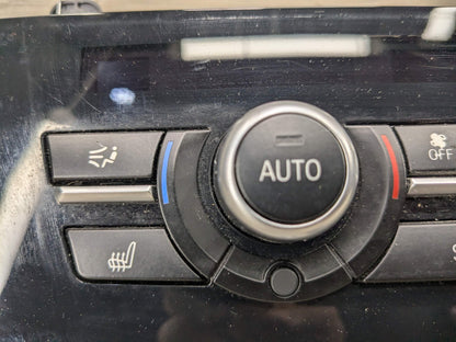 *OEM BMW F15 F16 F85 X5 X6 AC Climate Heater Control Panel Radio Media Switch