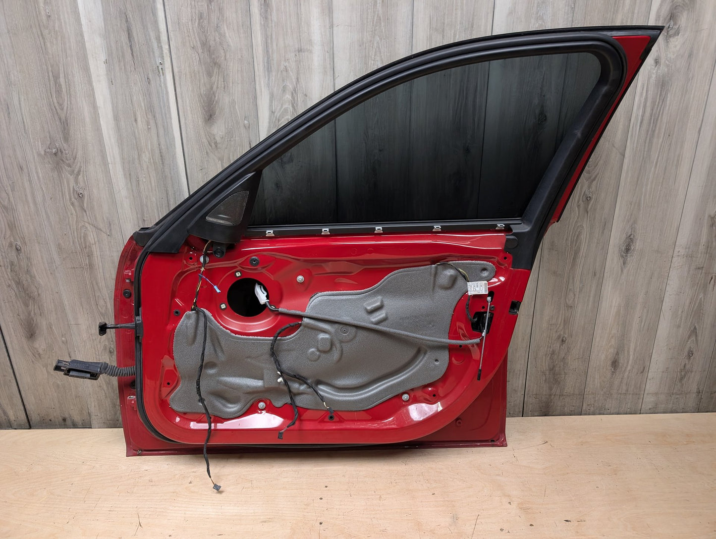 OEM BMW F30 F80 328 330 335 340 M3 Front Right Passenger Door Shell Panel Red MELBOURNEROT METALLIC (A75)