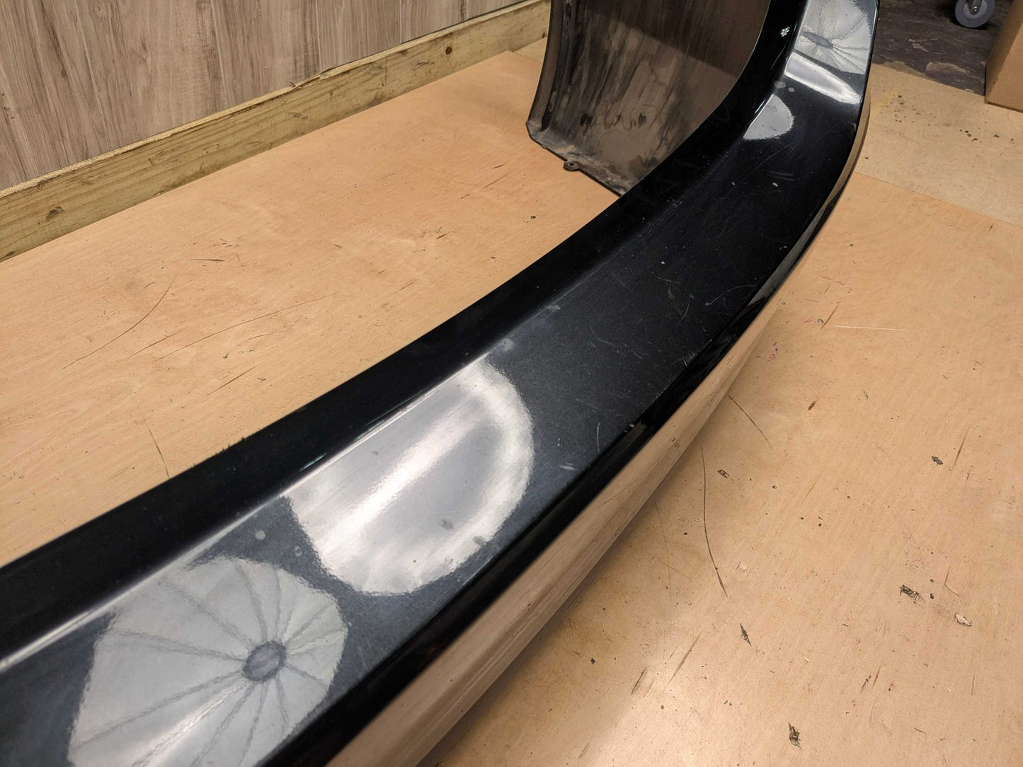 *14-17 OEM BMW F32 F33 428 430 Rear Bumper Cover Panel Black 475 BLACK SAPPHIRE METALLIC (475)