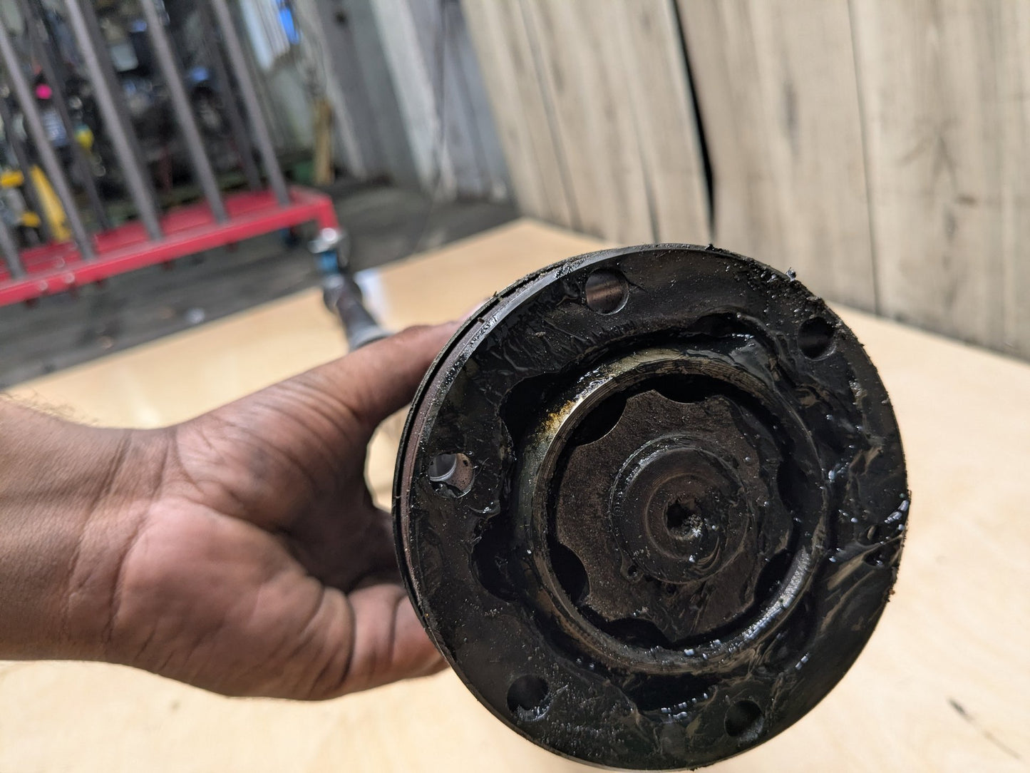 13-17 OEM AUDI A5 S5 Rear Axle Driveshaft Propeller Drive Shaft