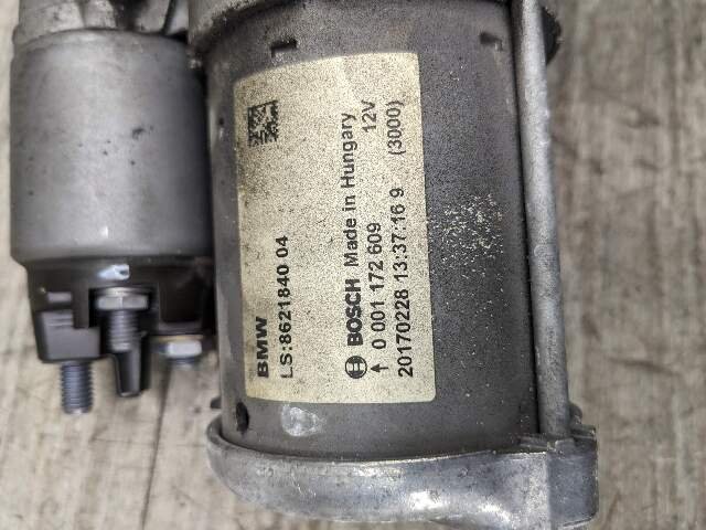 16-20 OEM BMW F22 F23 F30 F32 F33 F36 G01 G12 G30 BOSCH Engine B58 Starter Motor