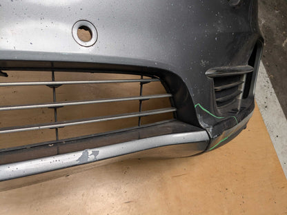 *14-18 OEM BMW F15 X5 Front Bumper Cover w/ Upper Lower Grilles Gray A52 SPACEGRAU METALLIC (A52)
