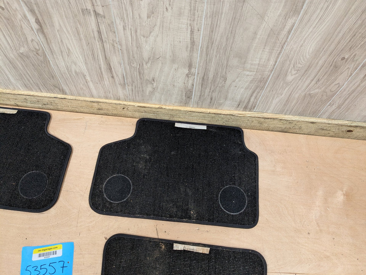 2017-2023 BMW M550i G30 Front Rear Left Right Mat Carpet Floor Mats SET 8090551 OEM BMW F90 G30 530 540 550 M5 Front Rear Left Right Carpet Floor Mats SET Black OEM